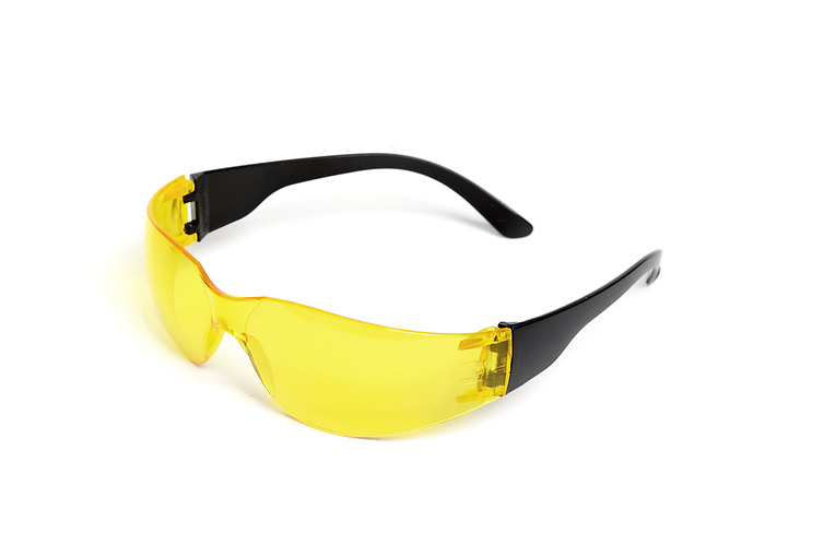 Очки защитные открытые Классик  (желтые)